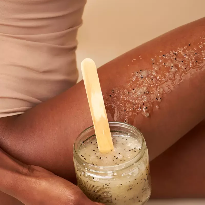 mash peeling do ciała leśne borówki