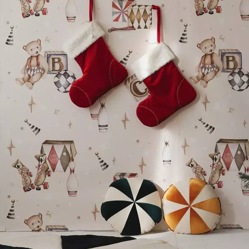 mata świąteczna zielony cukierek święta prezent świąteczny