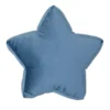 poduszka gwiazdka mała welurowa kolor niebieski pomysł na prezent