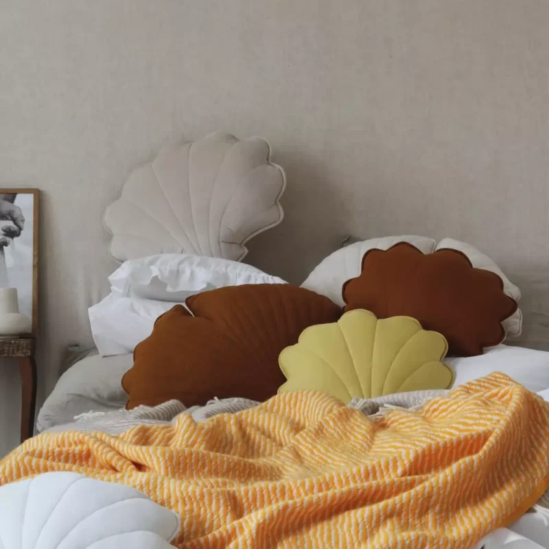 wełniany koc ozdoba do salonu