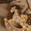 lampka do pokoju dziecięcego koń na biegunach konik