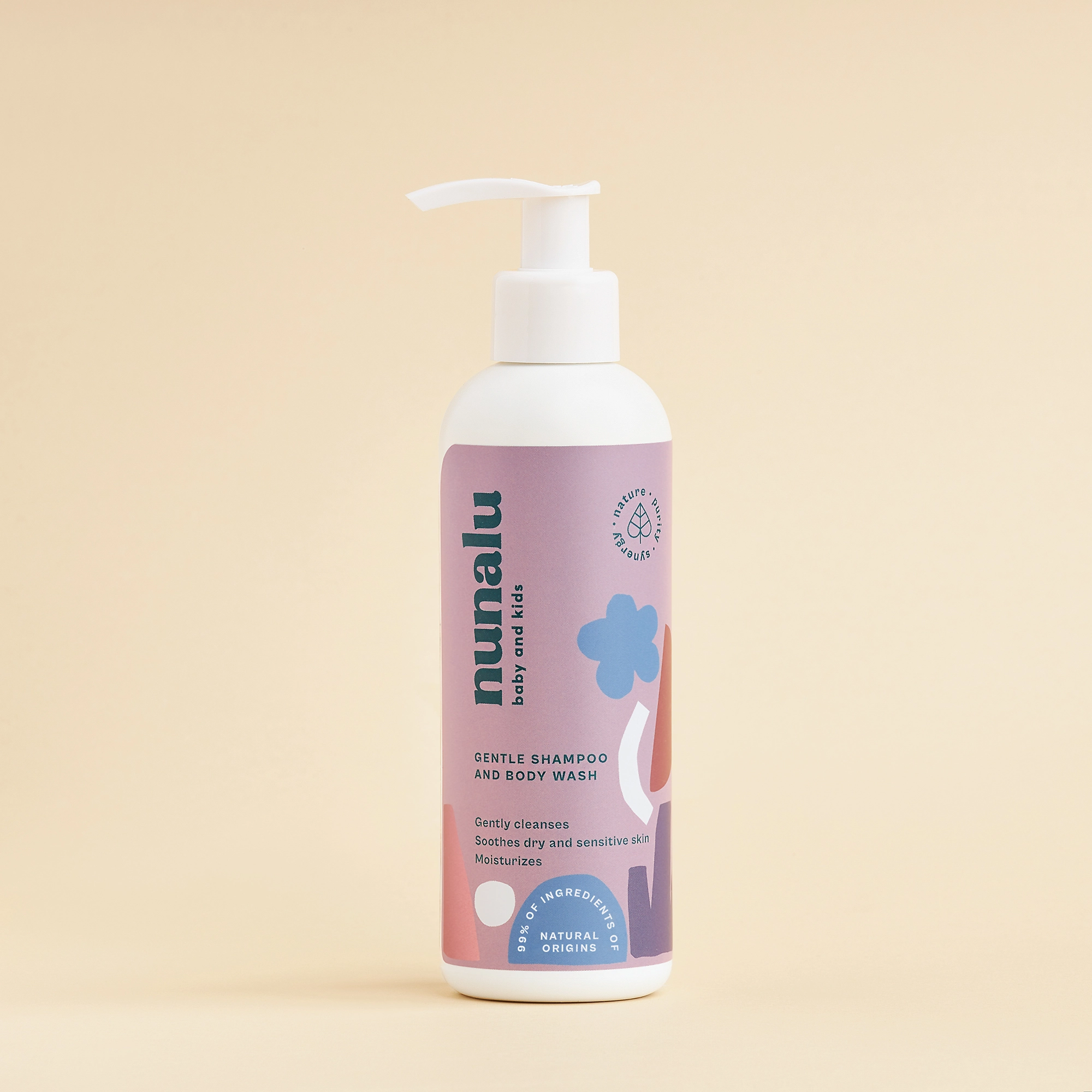 łagodny żel do mycia ciała i włosów dla dzieci nunalu luuv concept polska marka